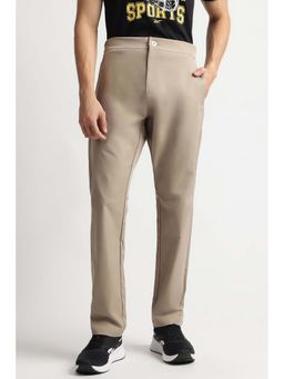 Reebok - Men Beige Solid Trackpant
