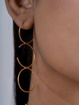 Osvag India - Hoop In Hoop Ear Cuff