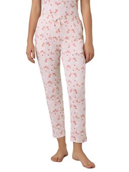 Amante - Women Knit Cotton Floral Pink Pyjama