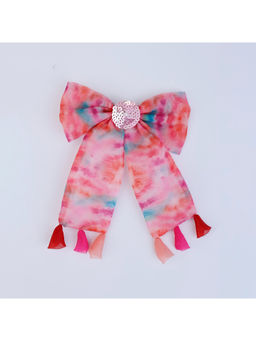 Choko - Sequin Center Ombre Bow Hairclip for Girls - Multi-Color