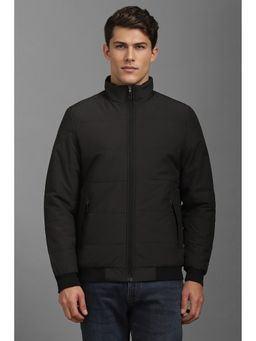 Louis Philippe - Men Casual Black Stripes Jacket