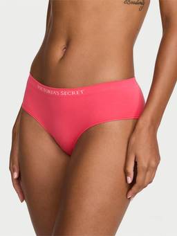 Victoria's Secret - Women Red Seamless Hiphugger Hipster Panty