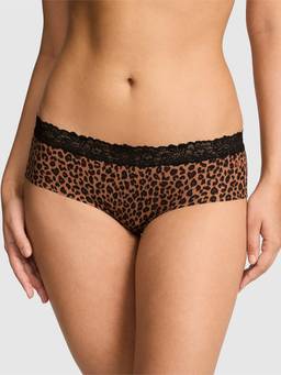Victoria's Secret - Women Brown Animal Printed No-Show Hipster Panty