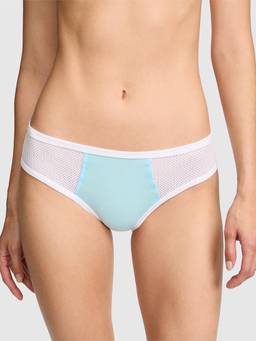 Victoria's Secret - Women Blue Colorblock Cheeky Brief Panty