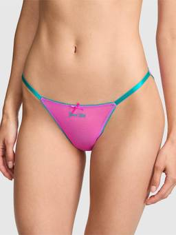 Victoria's Secret - Women Pink String Bikini Panty