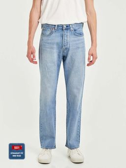 Levi's - Men 501 Straight Fit Jeans-blue