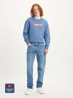Levi's - Men 501 Straight Fit Jeans-blue