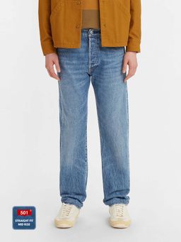 Levi's - Men 501 Straight Fit Jeans-blue