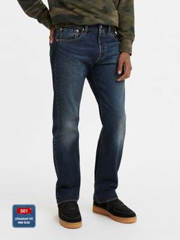 Levi's - Mens 501 Blue Regular Fit Jeans