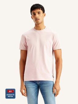 Levi's - Mauve Mens Solid Regular Fit T-Shirt