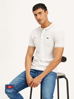 Levi's - Men Solid Slim Fit Polo T-Shirt