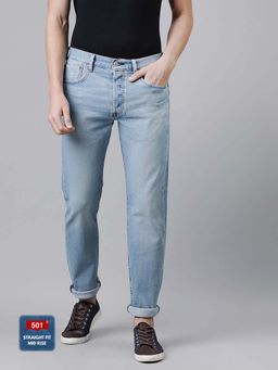 Levi's - Men Blue 501® Straight Jeans