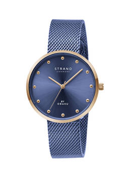 Strand by Obaku - Calista Ocean Blue Dial Quartz Watch For Women (S700LXVLML-DC)