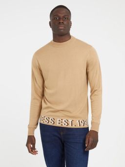 Guess - Beige Solid Sweater