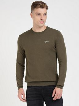 Guess - Olive Solid Sweater