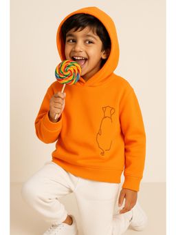 Tales & Stories - Boys Orange Polycotton Sweatshirt