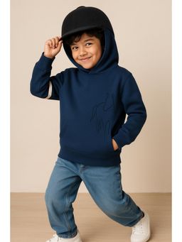 Tales & Stories - Boys Navy Blue Polycotton Sweatshirt