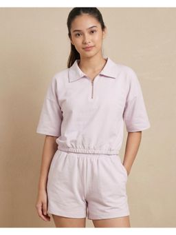 FUNKRAFTS - Girls Pink Cotton T-shirt with Shorts