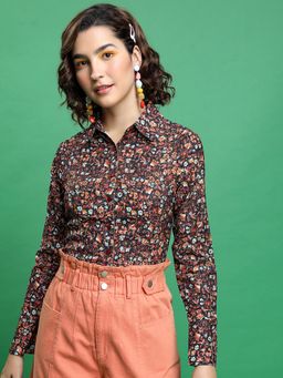 TOKYO TALKIES - Women Multi Printed Regular Fit Shirt