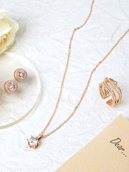 Joker and Witch - Joker & Witch Sunshine Star Rose Gold Jewellery Set