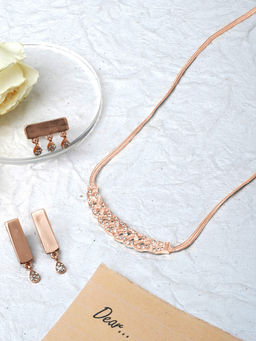 Joker and Witch - Joker & Witch Sparkling Stars Rose Gold Jewellery Set