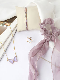 Joker and Witch - Joker & Witch Morado Purple Jewellery Set