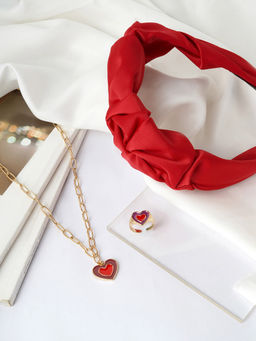 Joker and Witch - Joker & Witch Hibiscus Heart Jewellery Set