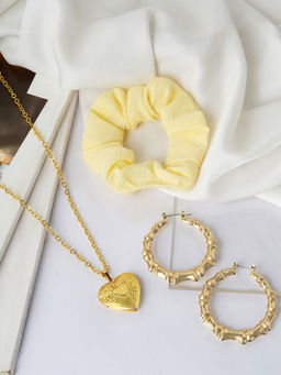 Joker and Witch - Joker & Witch Yellow Heart Jewellery Set