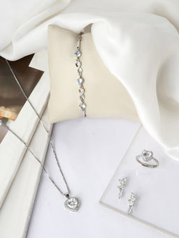 Joker and Witch - Joker & Witch Silver Slice Jewellery Set