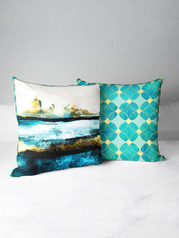 BIANCA - Suzane 16 X16 Cushion Teal27