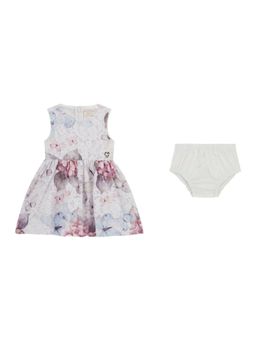 Guess - Multi Cotton Floral Girl Dress with Panty
