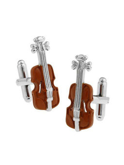 The Tie Hub - Violin Cufflinks