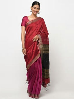Fabindia - Silk Woven Jamdani Sari