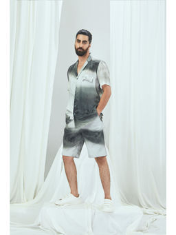 Nirmooha - Landscape Print Hawaiian Shirt