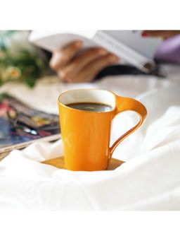 Wonderchef - Sicilia Solid Yellow Mugs (Set of 2)