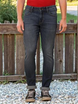 Wrangler - Mens Vegas Blue Jeans Skinny Fit