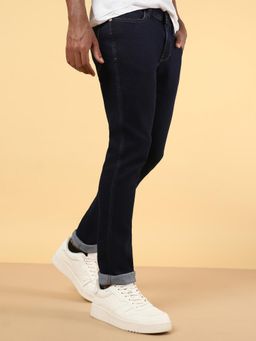 Wrangler - Men's Blue Skanders Slim Fit Low Rise Jeans