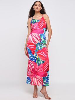 Cover Story - Tropical Red Dress