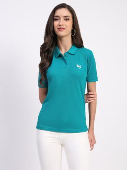 Global Republic - Cotton Solid Polo T-Shirt