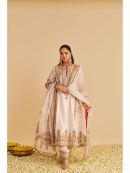 Sheetal Batra - Zoya Dabka Zardozi Embroidered Kurta with Pant and Dupatta