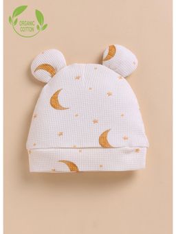 Cot & Candy - Off White Organic Ear Tiny Twinkle Beanie