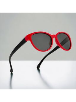 ROYAL SON - Kids Cat Eye Polarised Red Sunglasses for Girls CHIKID00138-C2
