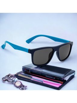 ROYAL SON - Kids Square Polarized Navy Blue Sunglasses for Boys Girls CHIKID00139-C5