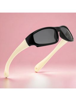 ROYAL SON - Kids Wraparound Polarized Black Sunglasses for Boys Girls CHIKID00141-C2
