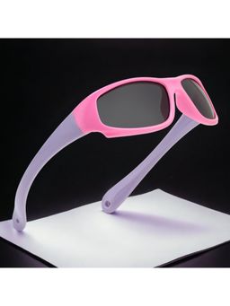 ROYAL SON - Kids Wraparound Polarized Pink Sunglasses for Boys Girls CHIKID00141-C5