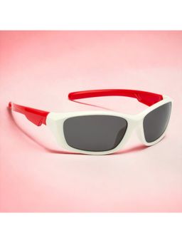 ROYAL SON - Kids Sports Polarized White Sunglasses for Boys Girls CHIKID00142-C3