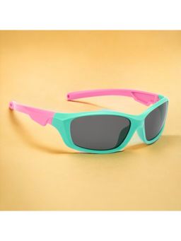 ROYAL SON - Kids Sports Polarized Green Sunglasses for Boys Girls CHIKID00142-C4