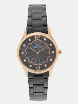 Daniel Klein - Analog Black Dial Women Watch- DK11990-5