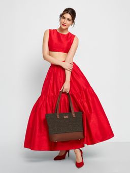 Zouk - Women's Handcrafted Bristel Shoulder Tote Bag
