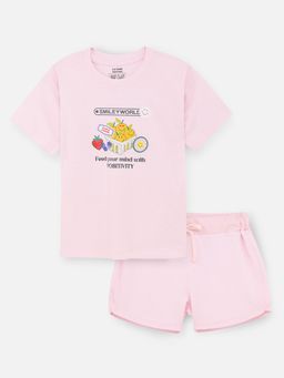 Napchief - Girls Smiley Fruit and Friends Co-Ord Set